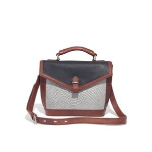 NWOT Madewell Sloane Satchel in Colorblock